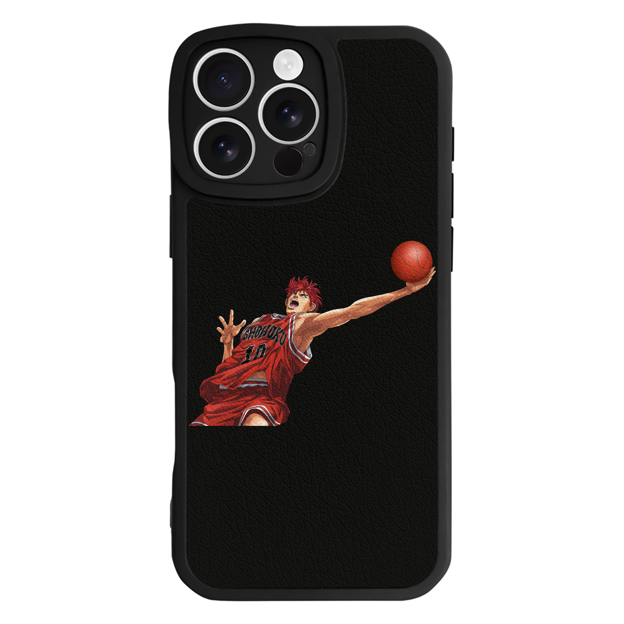 （画像用） SLAM DUNK／スラムダンク 【iPhone 16シリーズ対応】シリコンスマホケース（レザー調） 材質：シリコン